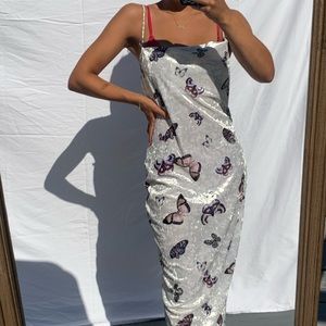 velvet cowl neck slip dress by ARRIVE (Nordstrom)